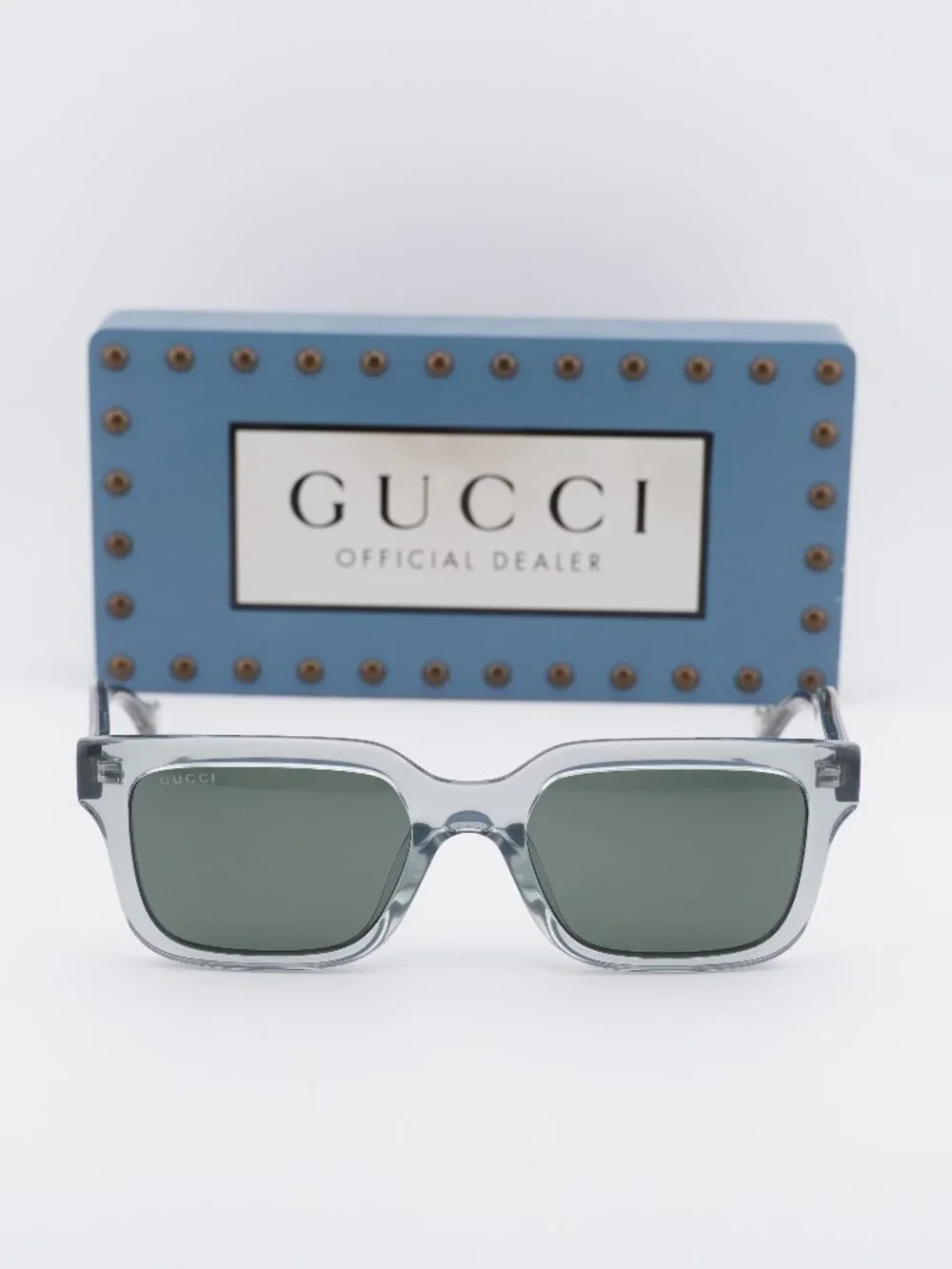 Gucci GG1732SK 004 Square Sunglasses - Grey / Grey